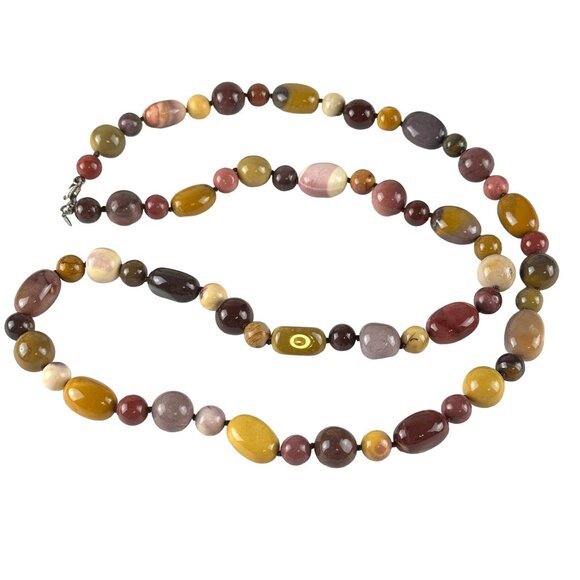 Whitney Kelly Jewelry - Whitney Kelly Long 36" Beaded Stone Necklace